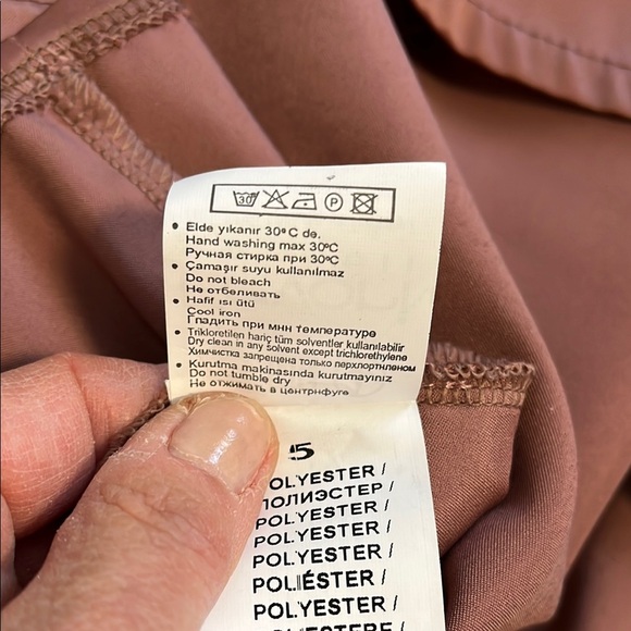 🩷 HOST PICK NWOT Blush Satiny Maxi Skirt Coord, Size L - Picture 16 of 16